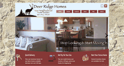 Desktop Screenshot of deerridgehomes.net